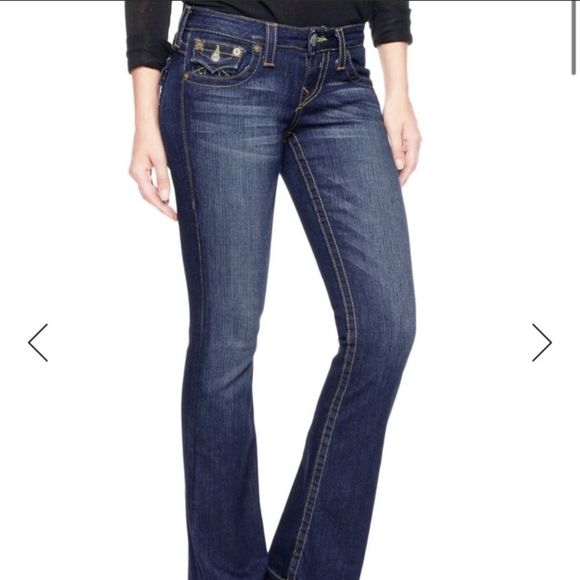 True Religion Denim - True Religion bootcut Becky dark wash